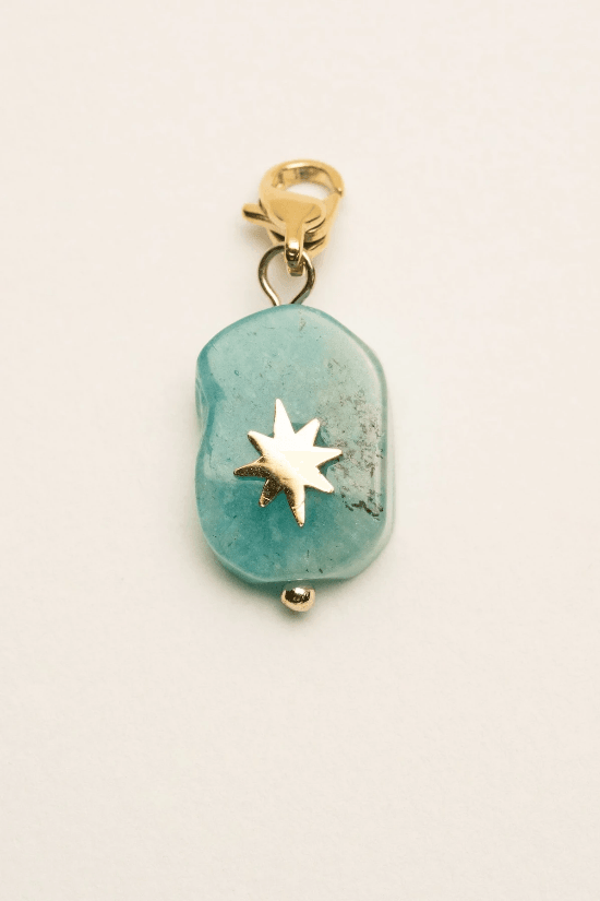 Maskotti/riipus, BOHM PARIS|Lockie Charm Majestic amazonite