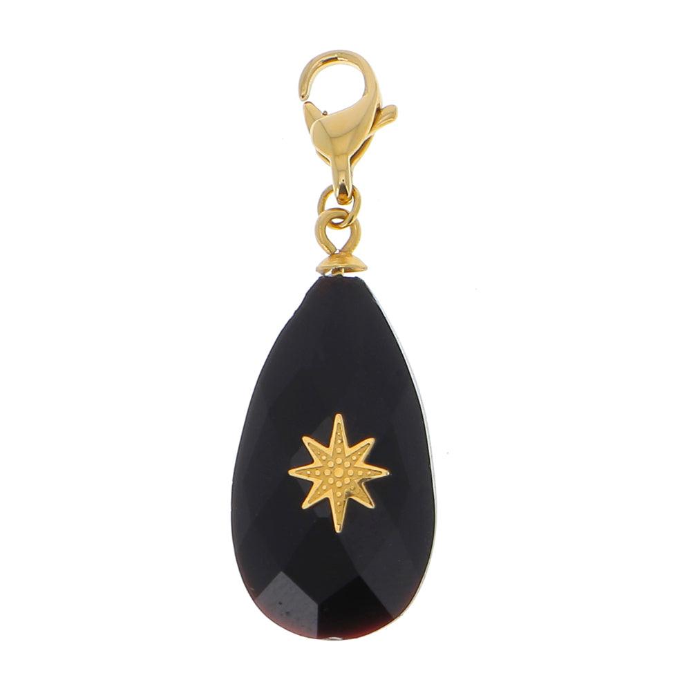 Mascot/pendant, BOHM PARIS|Lockie Charm Viggo Onyx