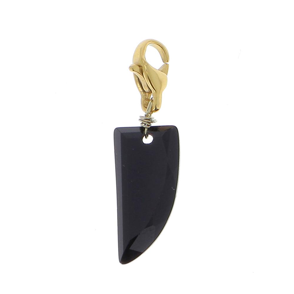 Mascot/pendant, BOHM PARIS|Lockie Charm Elvire agathe noir