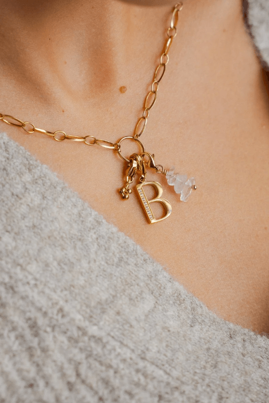 Mascot/pendant, BOHM PARIS|Lockie Charm Castille petit, agathe noir