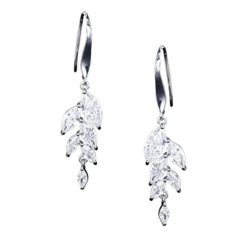 Crystal earrings, ATHENA BRIDAL|Classic Isabella Earrings