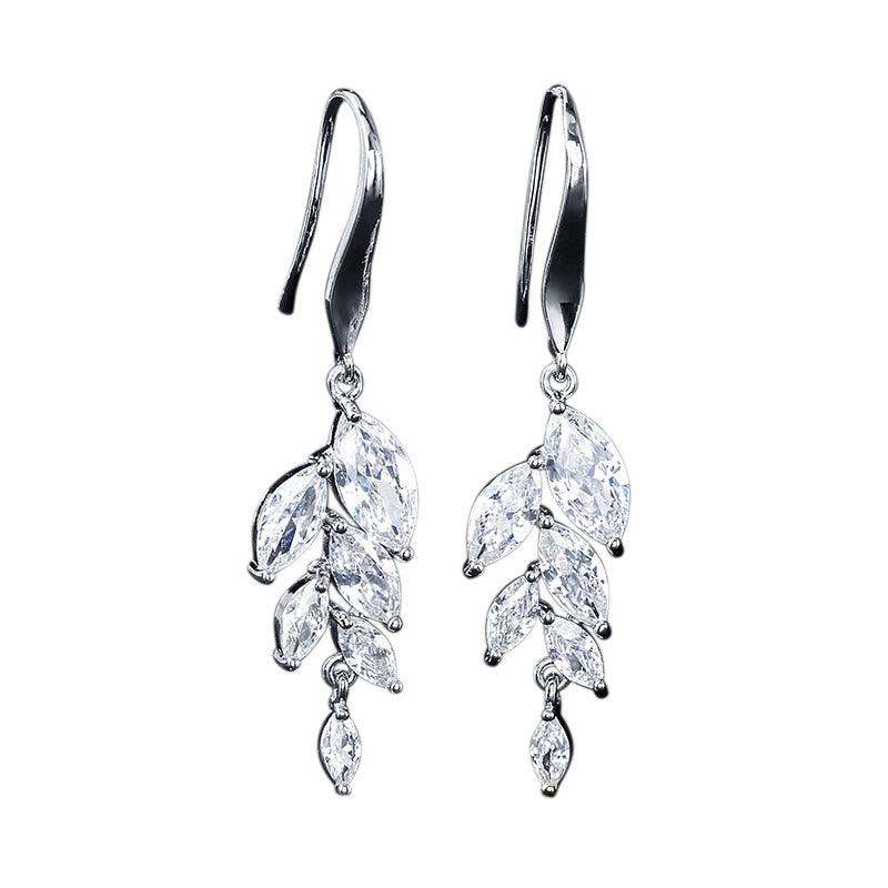 Crystal earrings, ATHENA BRIDAL|Classic Isabella Earrings