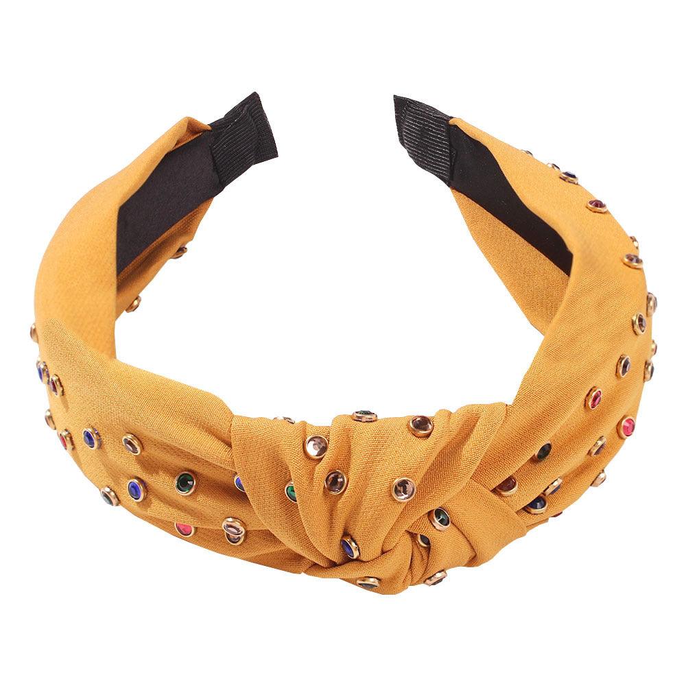 Hairband|SUGAR SUGAR, Yellow Knot Hairband