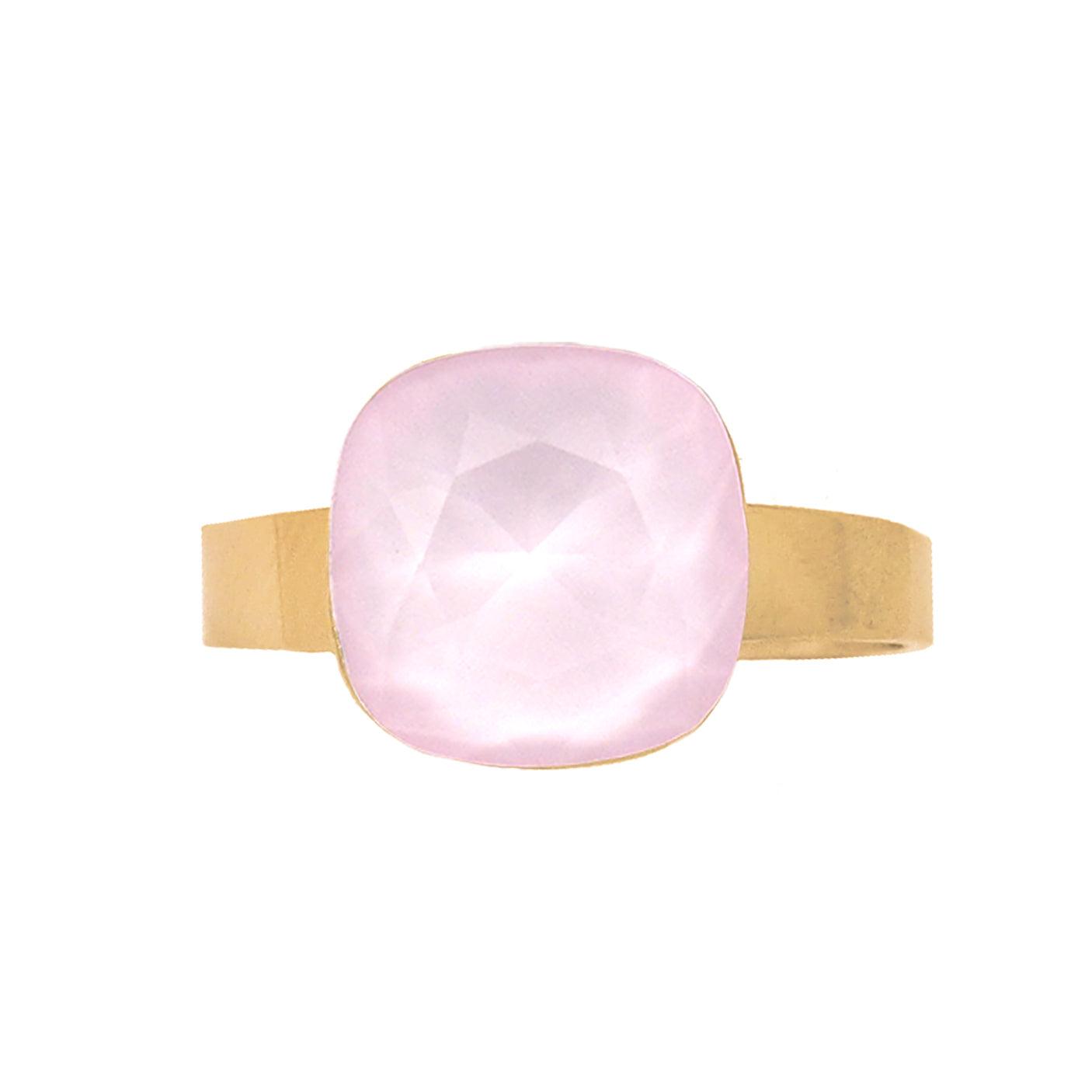 Sormus, BOHM PARIS|Bague Bea Rose Opal Crystal