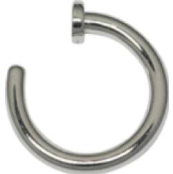 Piercing ring, nose ring Open Nose Hoop 0.8mm