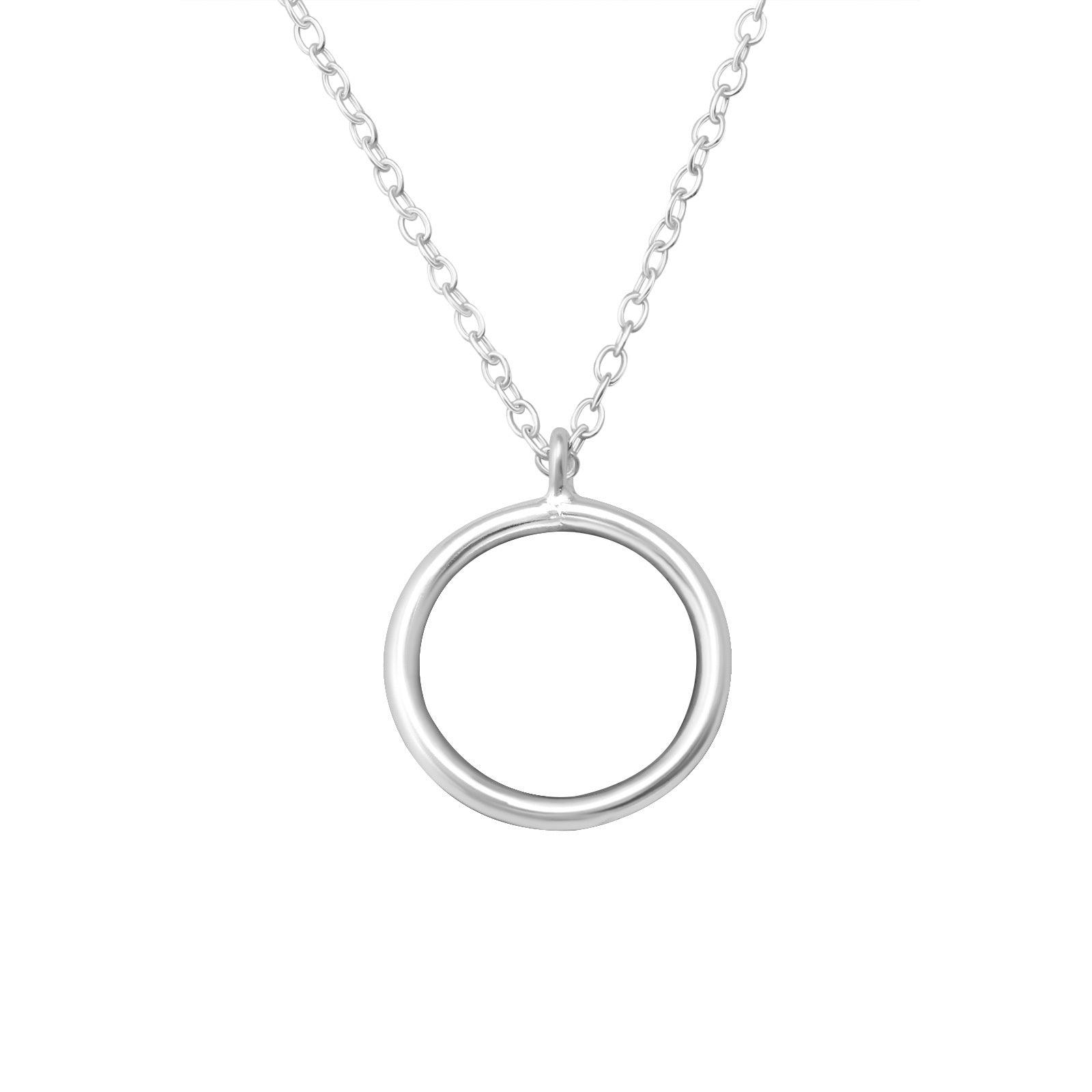 Hopeinen kaulakoru, MINIMALISM|Thin Hoop