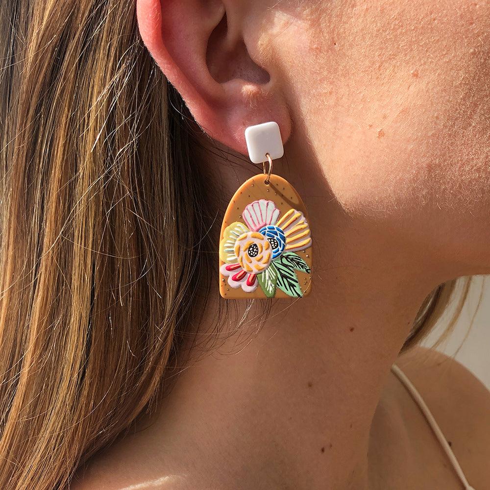 Earrings, FRENCH RIVIERA|Bohemian Nature Earrings