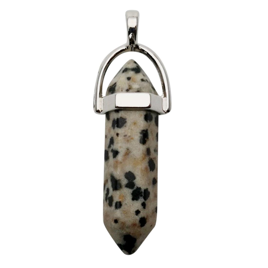 Natural stone pendant, NATURE COLLECTION|Dalmatian Jasper