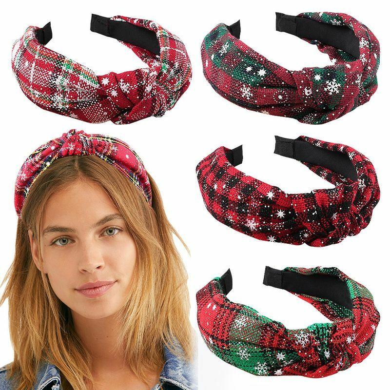 Hairband|SUGAR SUGAR, Christmas Hairband in White, Red &amp; Black