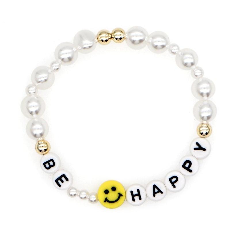 Rannekoru, FRENCH RIVIERA|Trendy Smiley Be Happy Bracelet