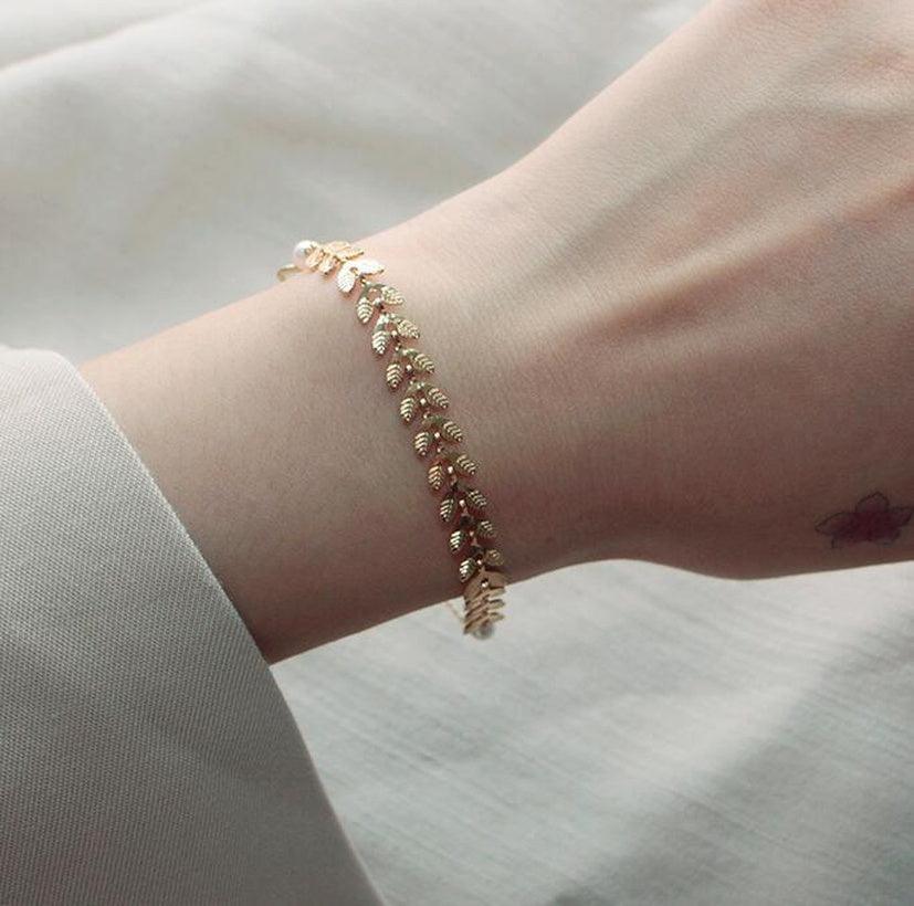 Surgical steel bracelet, FRENCH RIVIERA|Goddess Chain in Gold