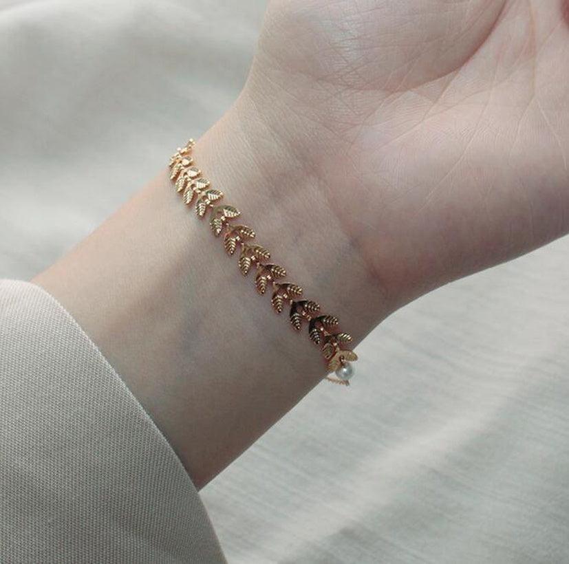 Surgical steel bracelet, FRENCH RIVIERA|Goddess Chain in Gold