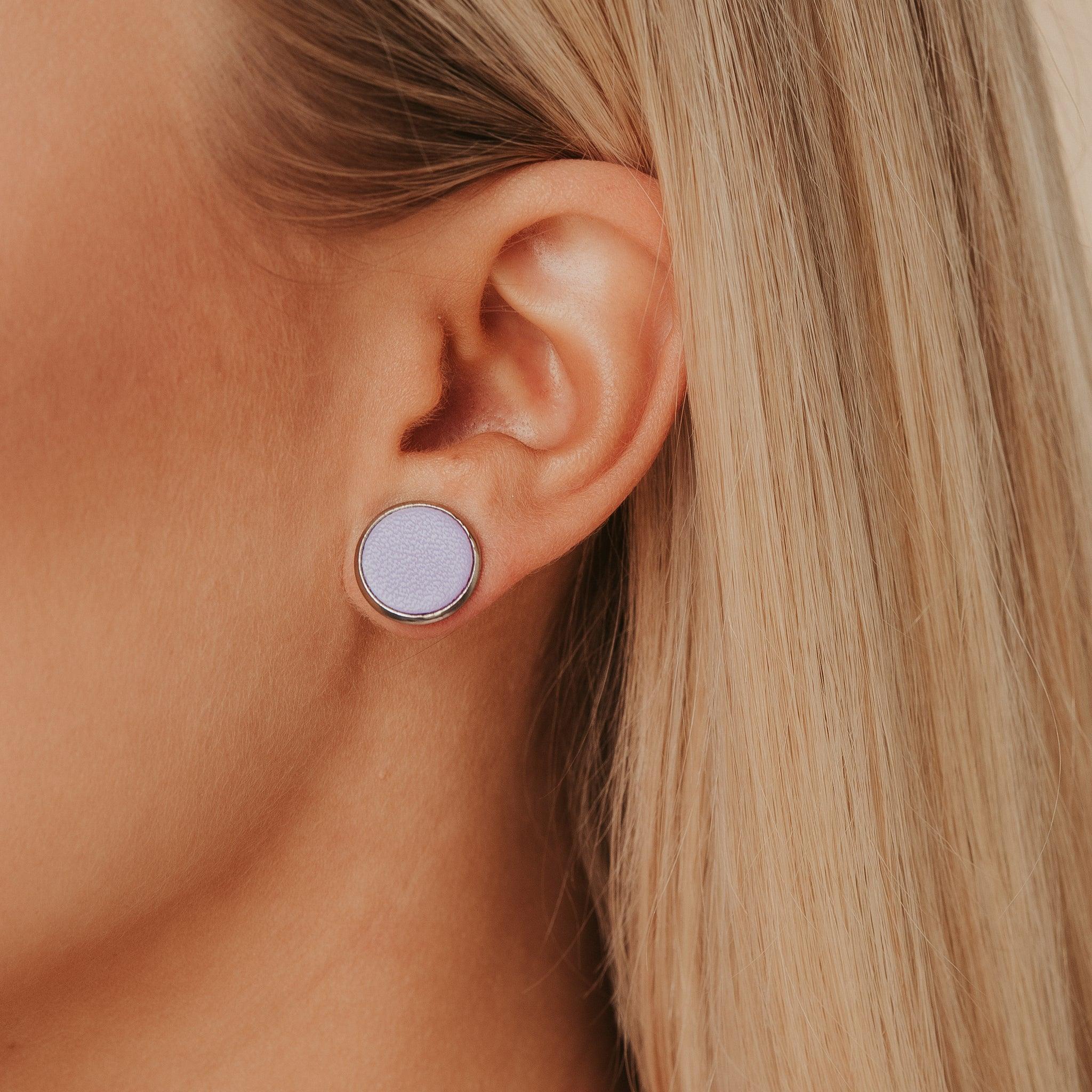 LEMPI earrings, Veera (lavender, XS)