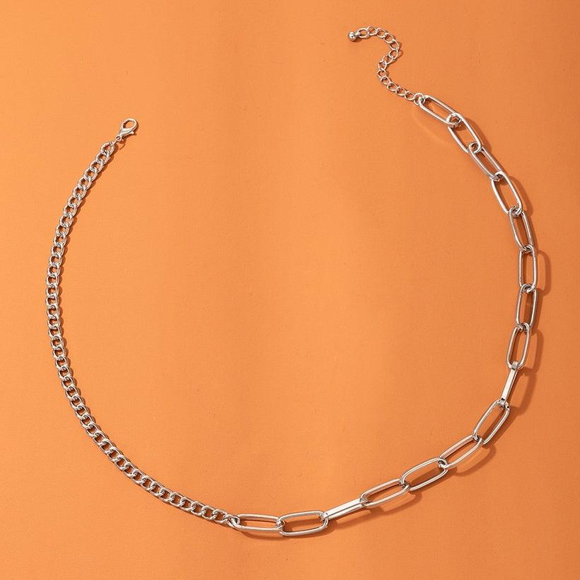 Necklace, Modern Asymmetric Chain