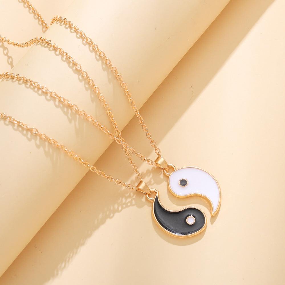 Best Friends jewelry/Couple love jewelry, Yin Yang -jing jang