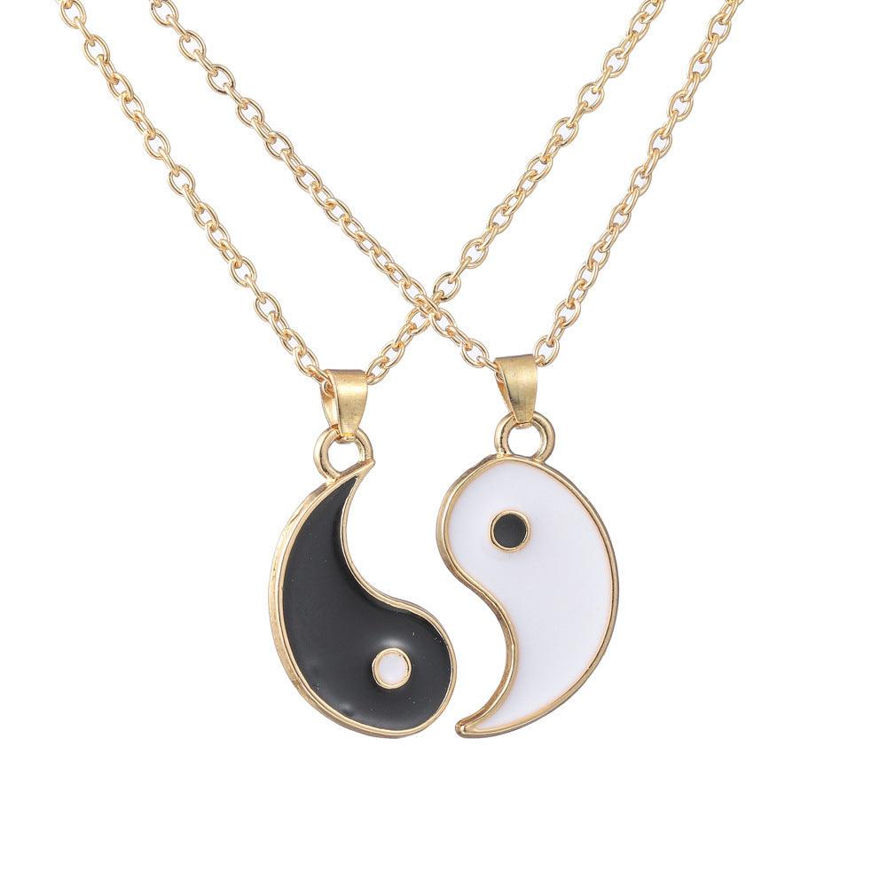 Best Friends jewelry/Couple love jewelry, Yin Yang -jing jang