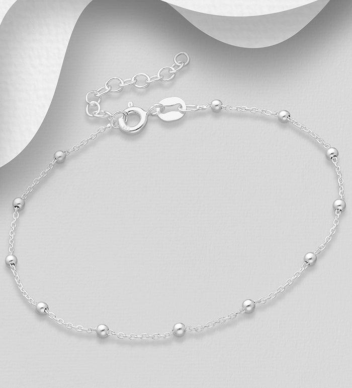 Silver bracelet, PREMIUM COLLECTION|Silver Balls Bracelet