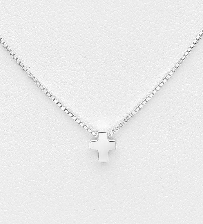 Silver necklace, PREMIUM COLLECTION|Silver Mini Cross