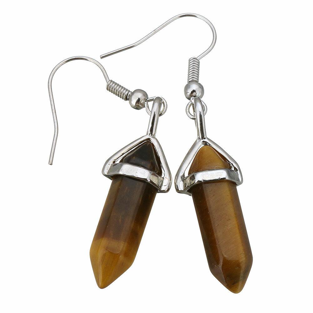 Earrings, NATURE COLLECTION|Tiger Eye Earrings