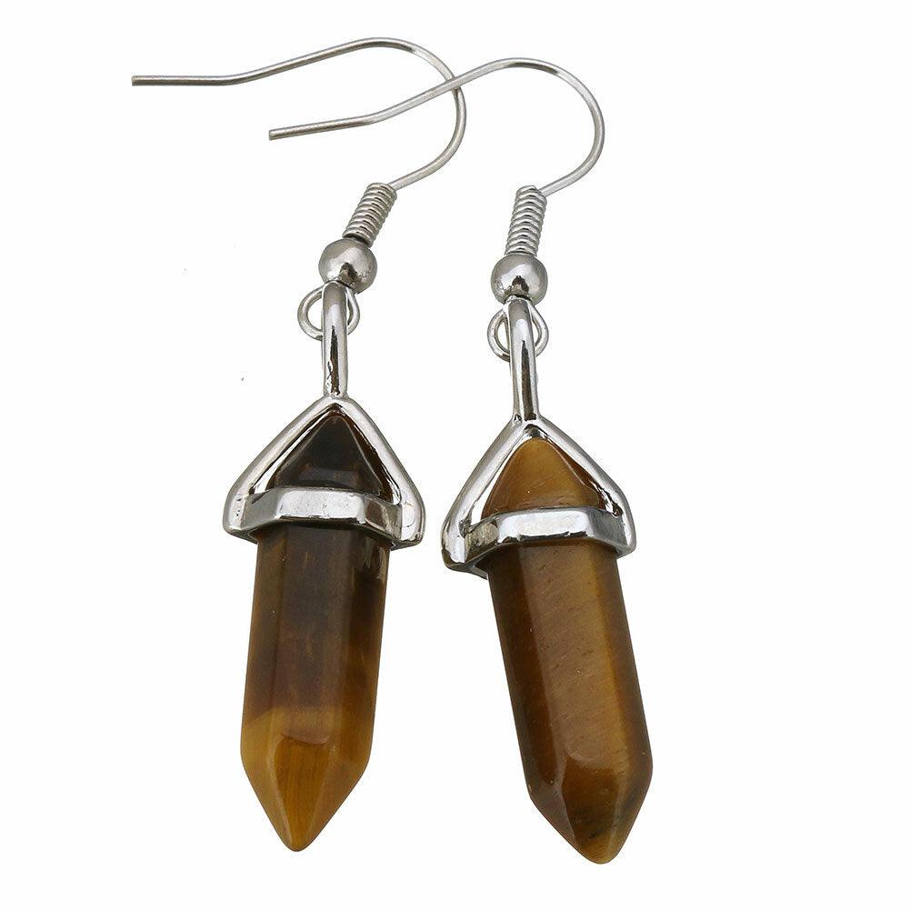 Korvakorut, NATURE COLLECTION|Tiger Eye Earrings