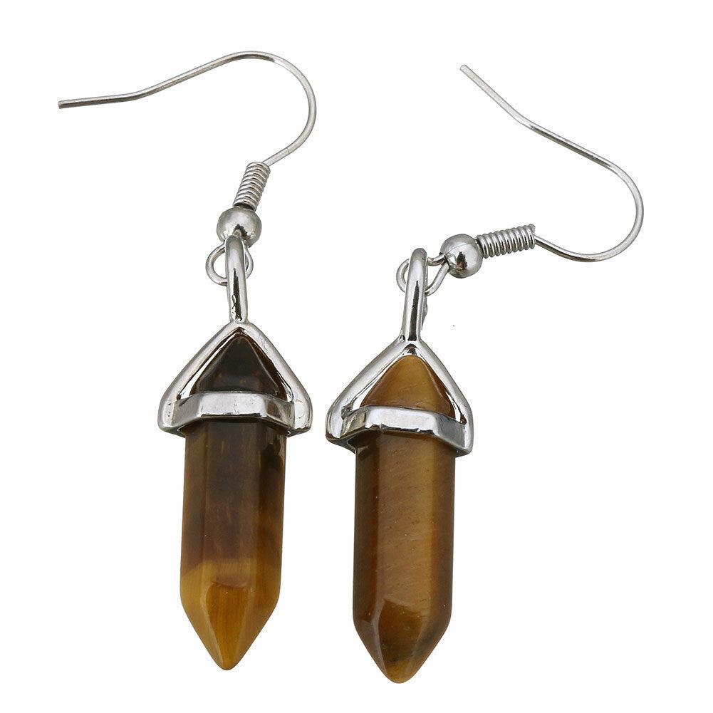 Earrings, NATURE COLLECTION|Tiger Eye Earrings