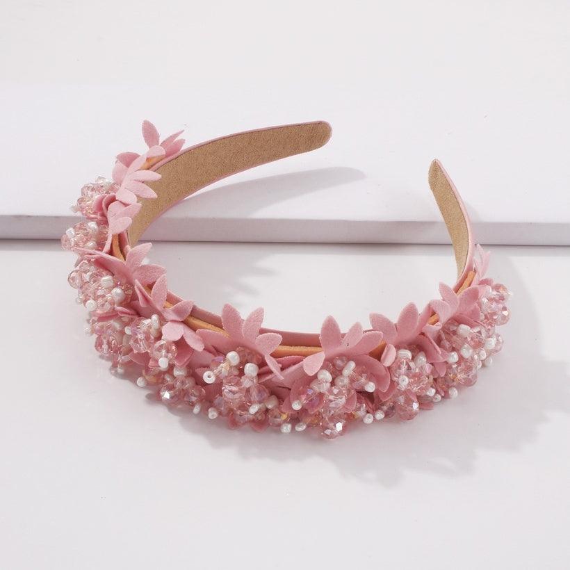 Hairband|SUGAR SUGAR, April in Paris Hairband in Pink