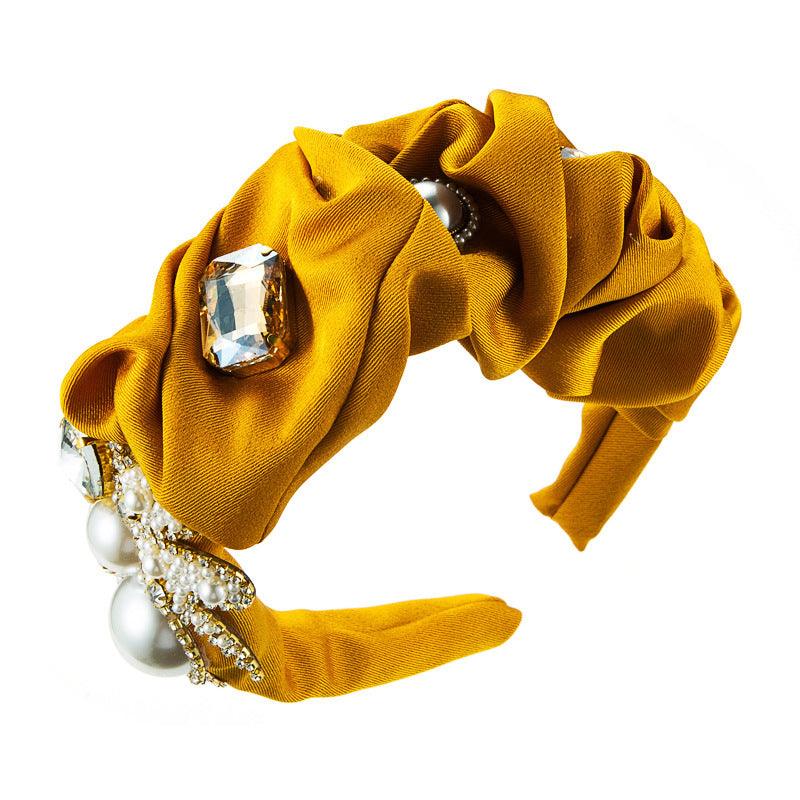 Hairband|SUGAR SUGAR, Gorgeous Queen Bee Hairband in Dark Yellow