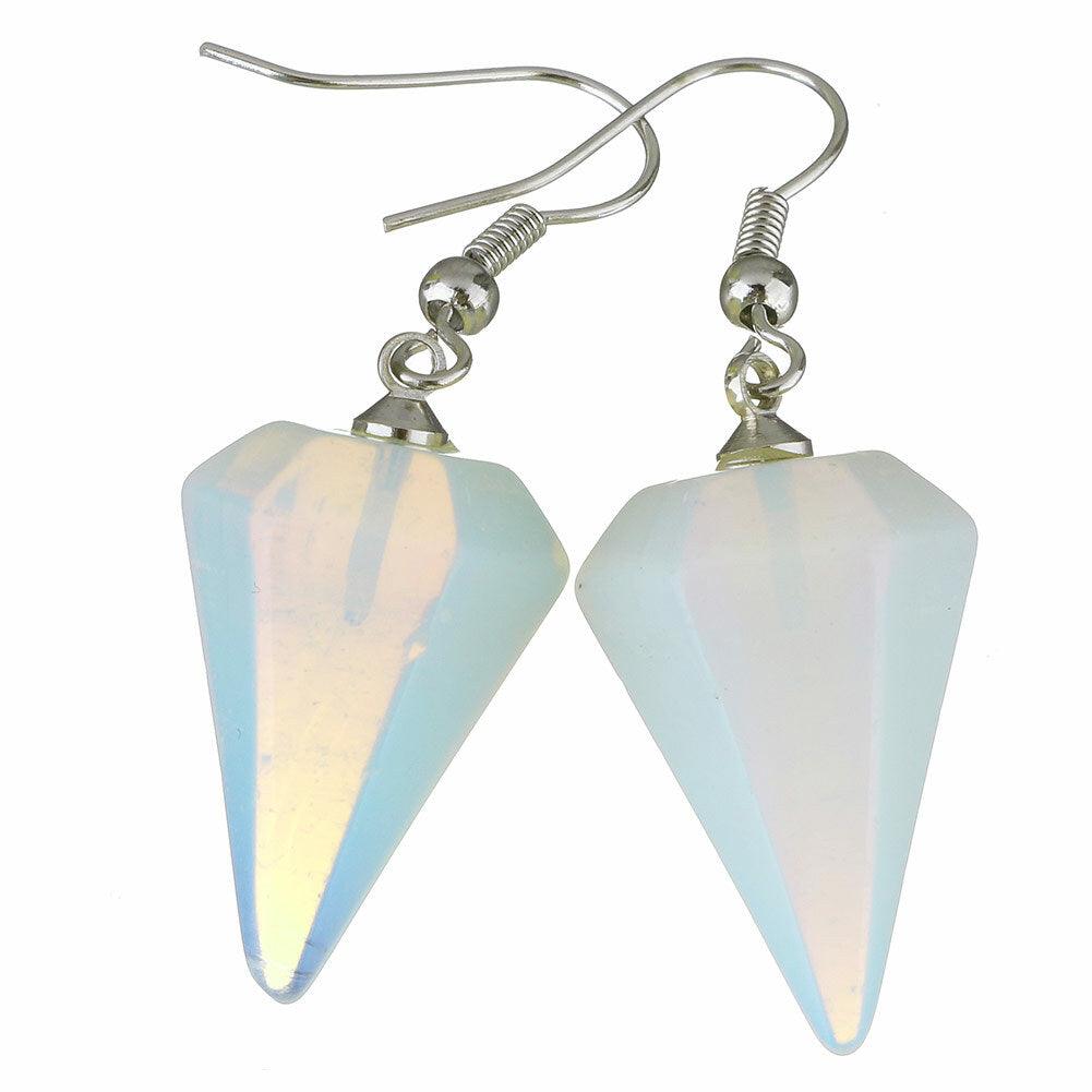 Earrings, NATURE COLLECTION|Pendulum Opalite Earrings