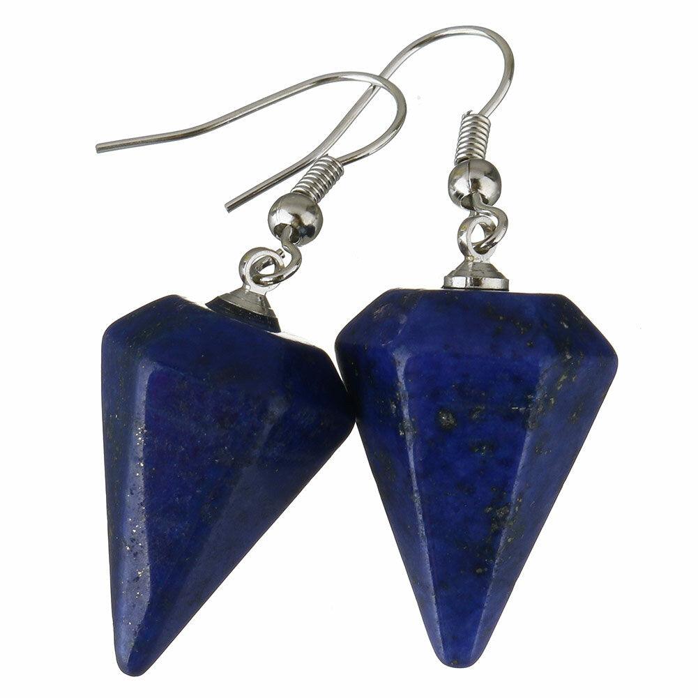 Earrings, NATURE COLLECTION|Pendulum Lapis Lazuli Earrings