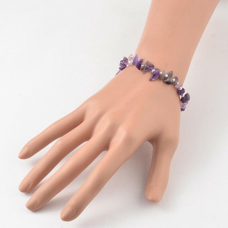 Rannekoru, FRENCH RIVIERA|Delicate Amethyst Bracelet