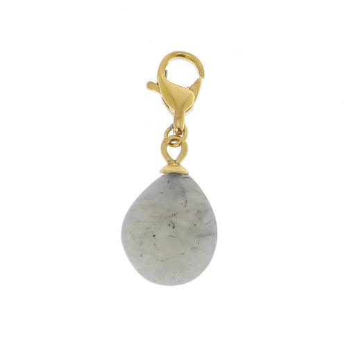 Mascot/pendant, BOHM PARIS|Lockie Charm Naturelle -labradorite