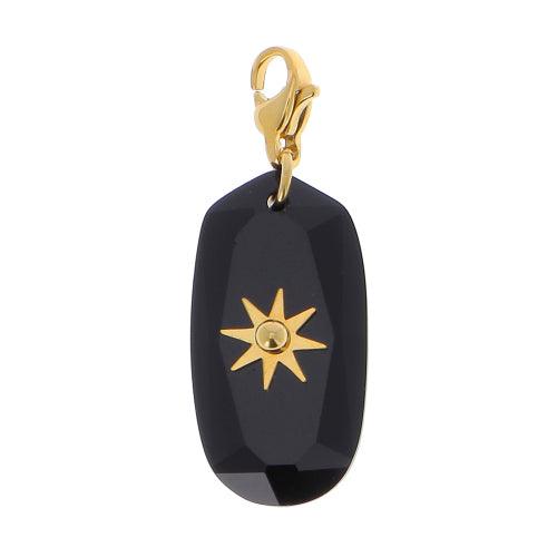 Mascot/pendant, BOHM PARIS|Lockie Charm Maë -agathe noir