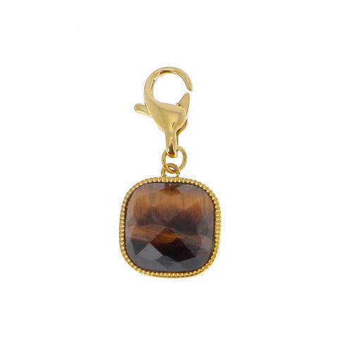 Mascot/pendant, BOHM PARIS|Lockie Charm Chloé - Tiger Eye