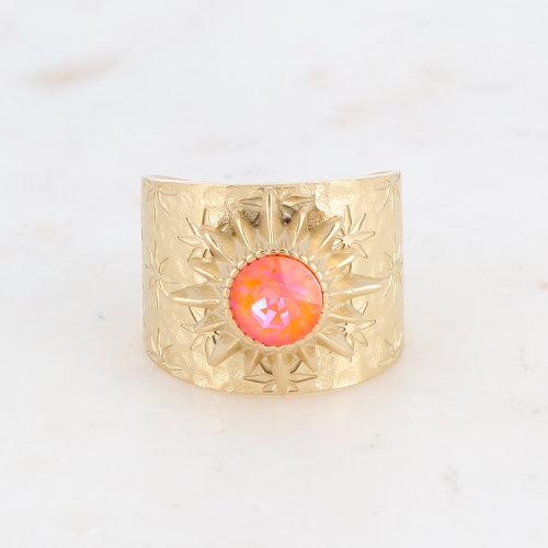 Ring, BOHM PARIS|Bague Anais -orange glow