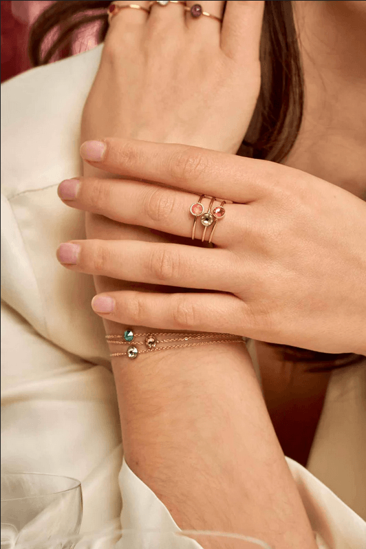 Ring, BOHM PARIS|Bague Ally - light coral