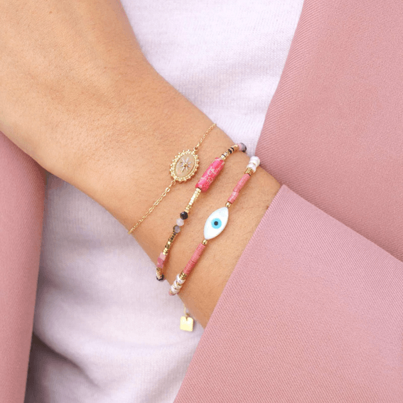 Bracelet, BOHM PARIS|Bracelet Elody -rhodonite