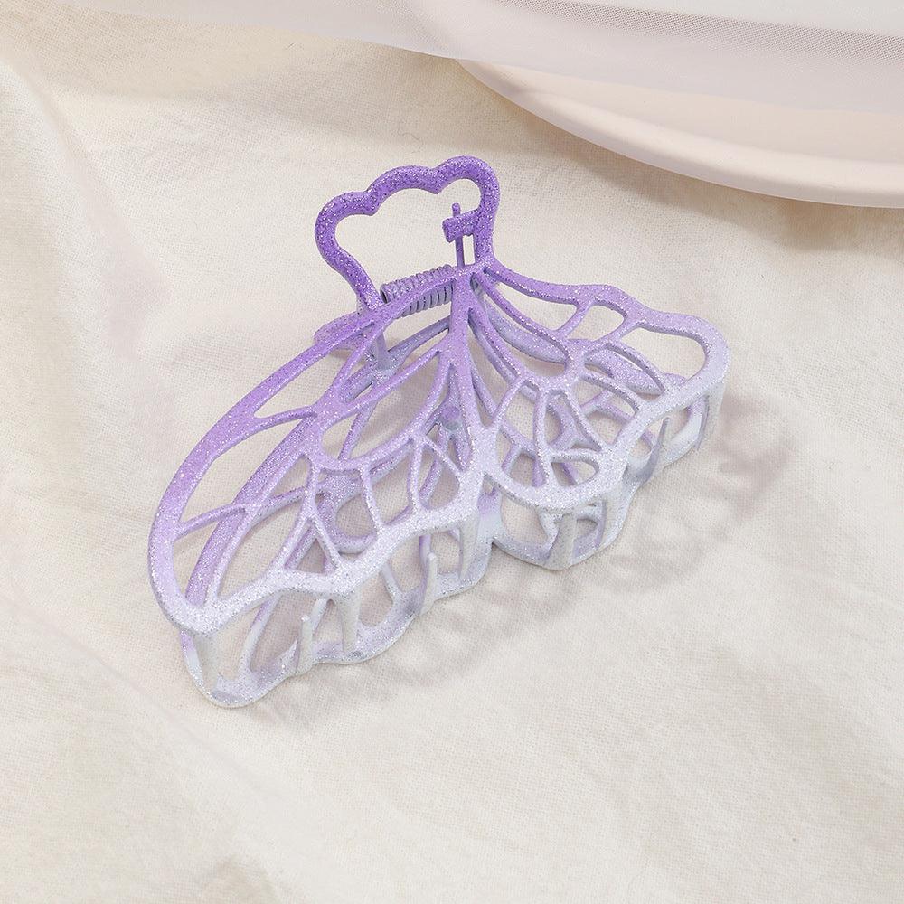 Hair clip, shark tooth|SUGAR SUGAR, Butterfly in Lavender butterfly pin