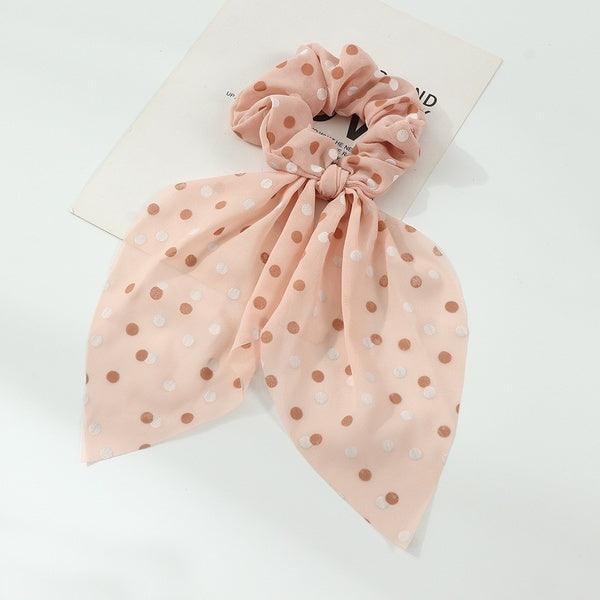 Donut/Scrunchie|SUGAR SUGAR, Polka dot Bowtie Scrunchie