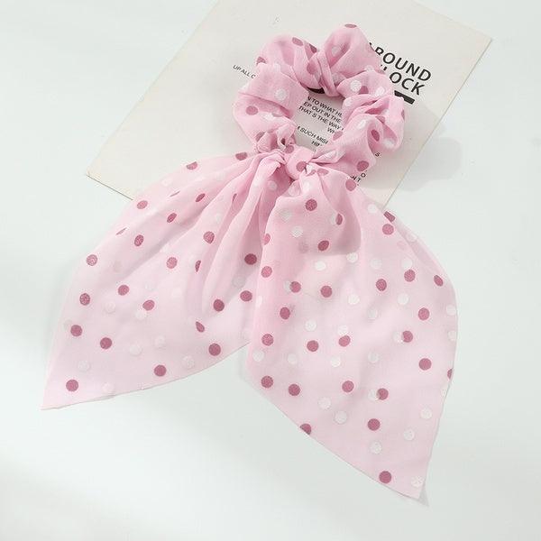 Donut/Scrunchie|SUGAR SUGAR, Polka dot Bowtie Scrunchie