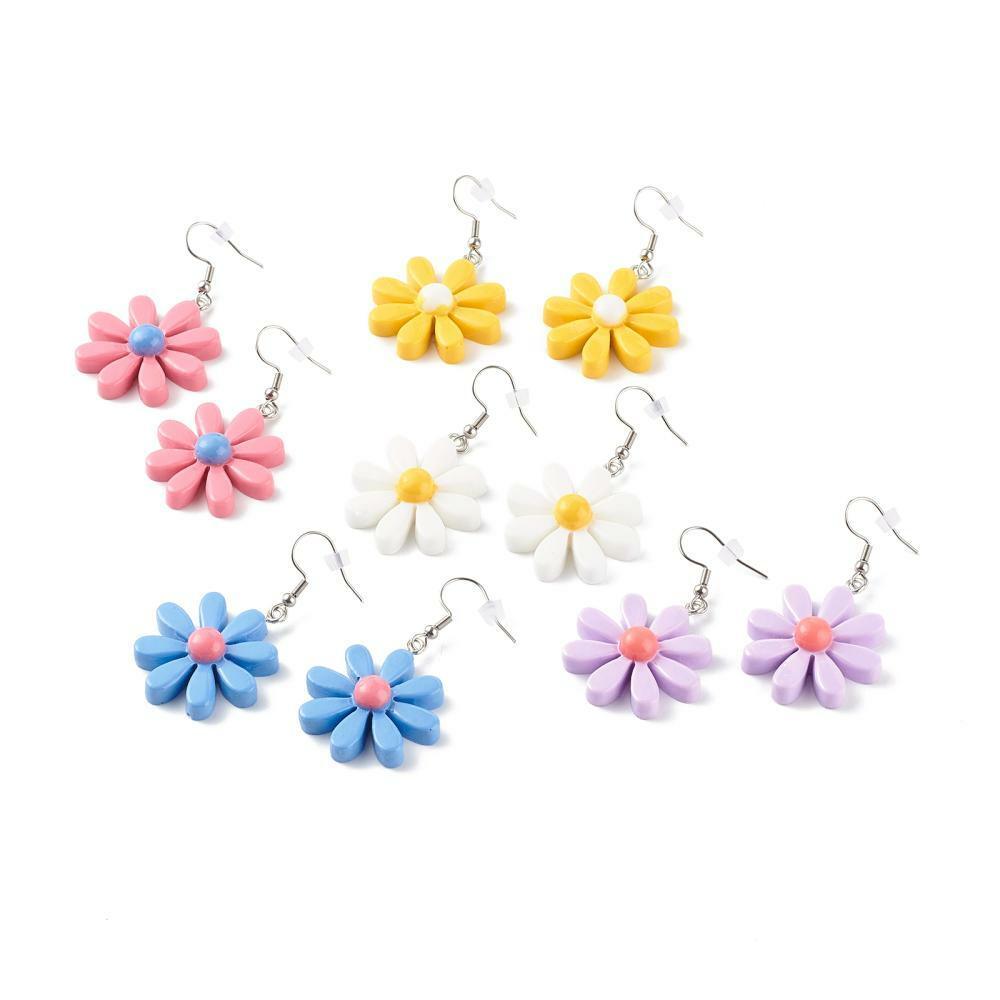 Earrings, Daisy earrings