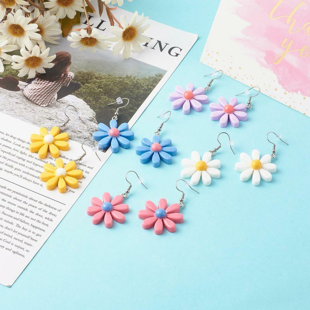 Earrings, Daisy earrings