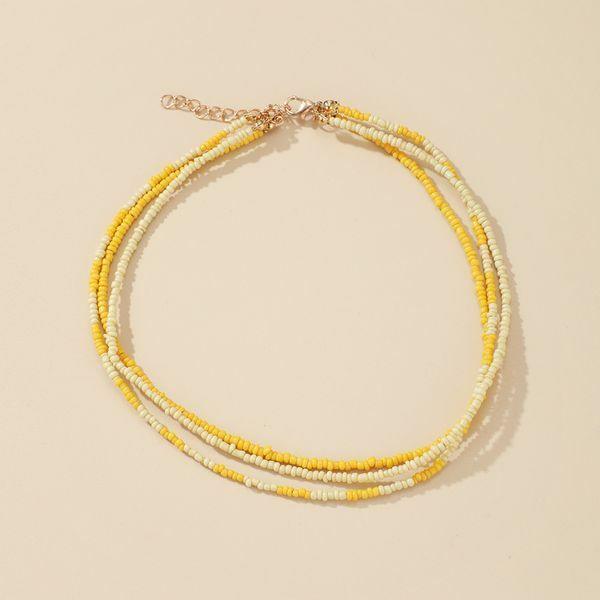 Necklace, FRENCH RIVIERA|Sunshine Necklace -yellow necklace