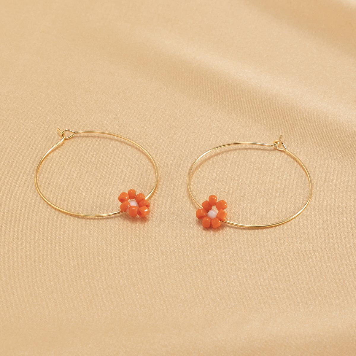 Earrings, FRENCH RIVIERA|Millie flower earrings