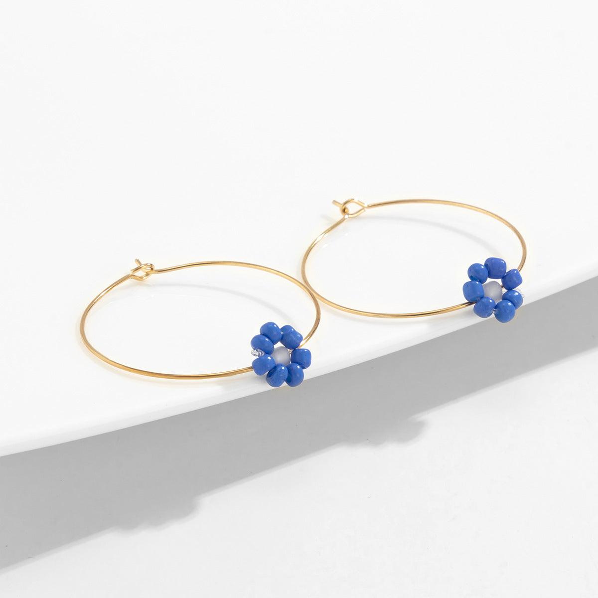 Earrings, FRENCH RIVIERA|Millie flower earrings