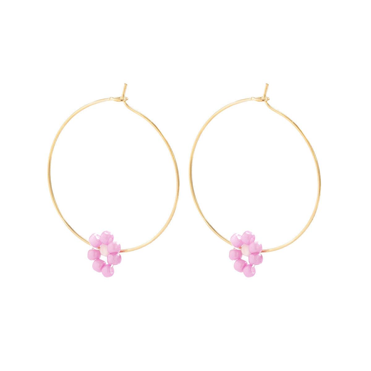 Earrings, FRENCH RIVIERA|Millie flower earrings