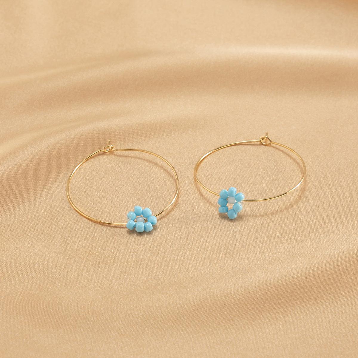 Earrings, FRENCH RIVIERA|Millie flower earrings