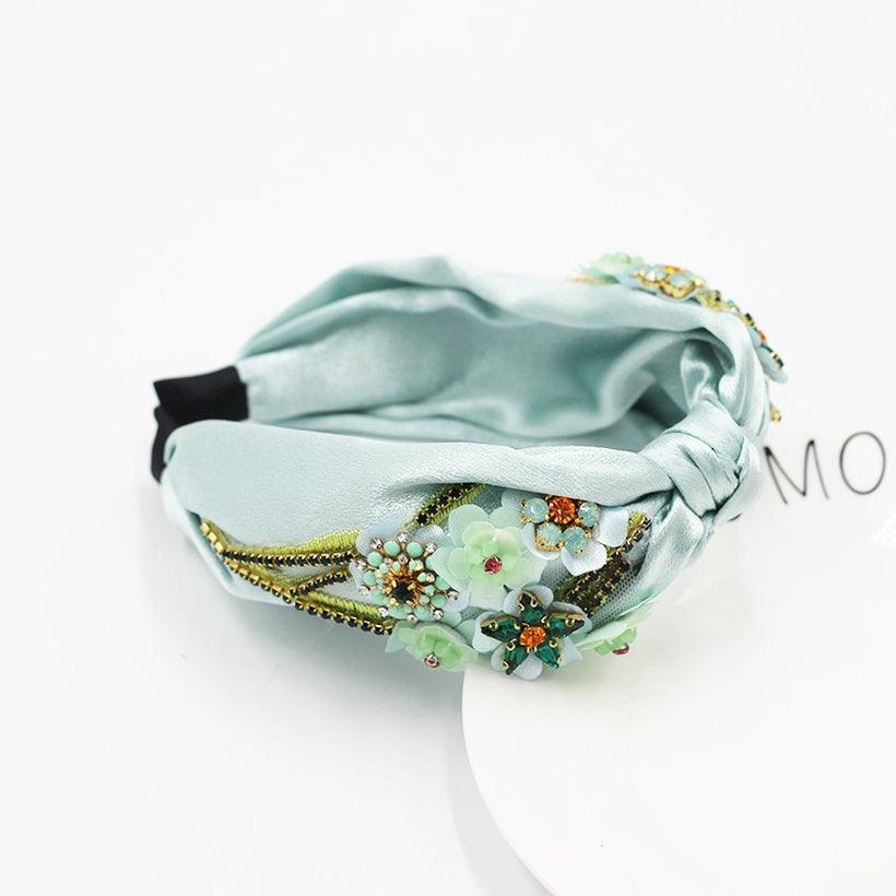 Headband|SUGAR SUGAR, Summertime Nora satin flower headband