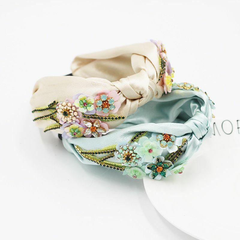 Headband|SUGAR SUGAR, Summertime Nora satin flower headband