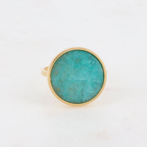 Ring, BOHM PARIS|Bague Maxine -amazonite/gold