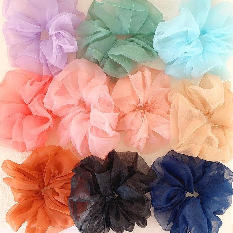 Donut/Scrunchie|SUGAR SUGAR, XXL Organza Scrunchie